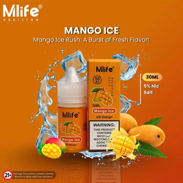 Mlife Mango Ice  30ml