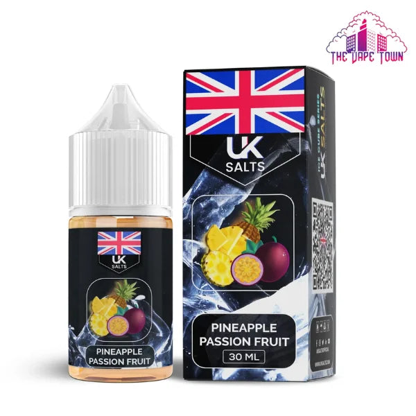 UK Salts Iced Pineapple Passion Fruit